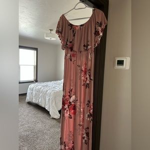 Sweet Lovely by Jen, long maxi dress, size XL